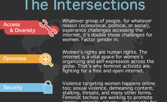 Gender & Internet Governance: The intersections : Infographic